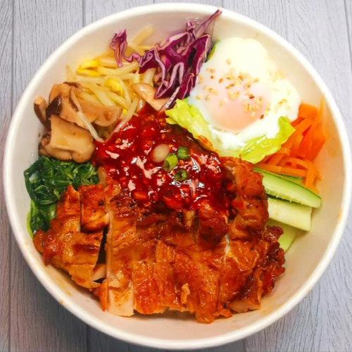 Roasted Chicken Bibimbap