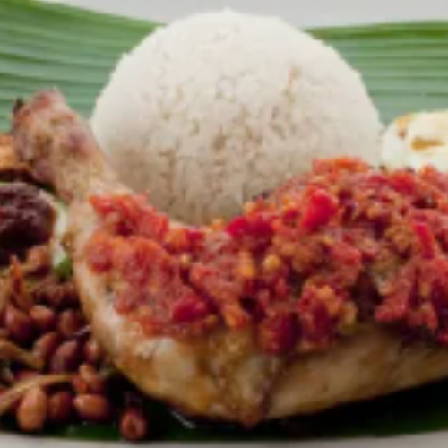 Nasi Lemak Ayam Bolado 