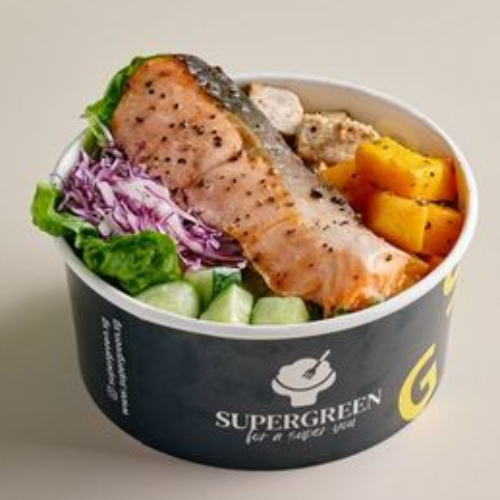 Grilled Salmon Bowl