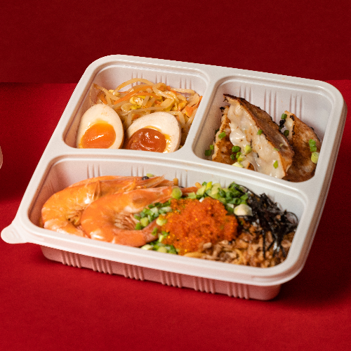 Miso Mushroom Noodles Bento Set 