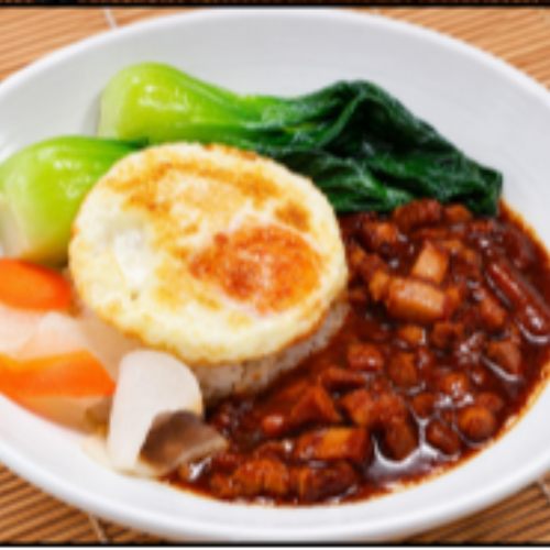 Braised Pork Rice Bowl