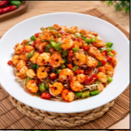 Spicy Crayfish Noodles