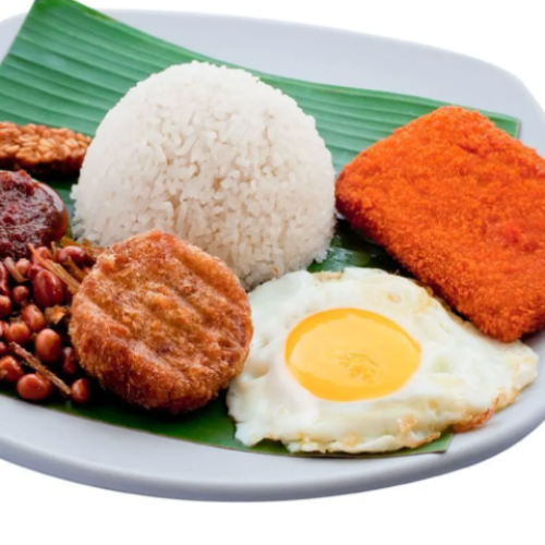 Fish Fillet Set (Nasi Lemak Ayam Taliwang #01-71 - LPS)