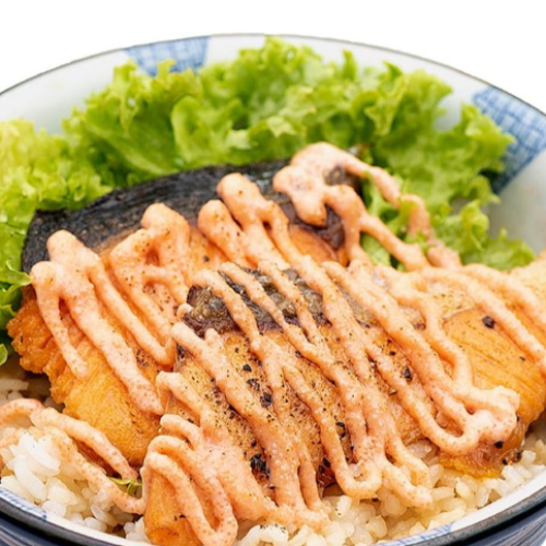 Mentaiko Salmon Bowl