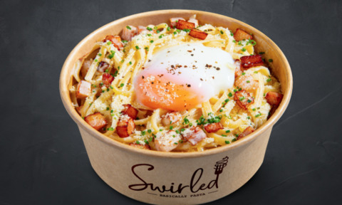 Carbonara w/ Onsen Egg [Fusilli]