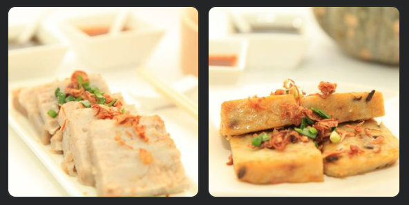 Yam Cake + Pumpkin Cake