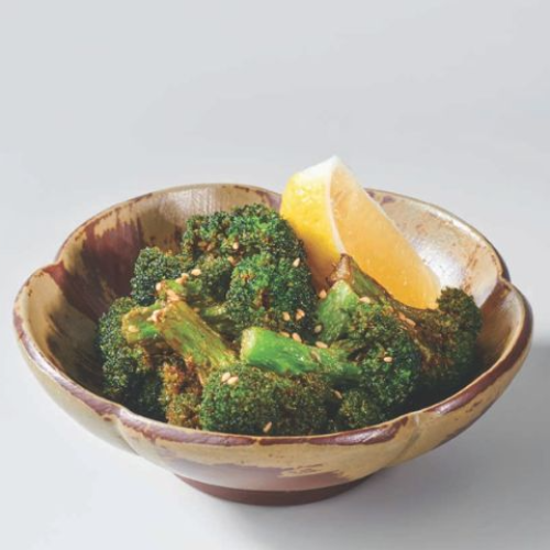 Charred Broccoli w Ponzu Dressing