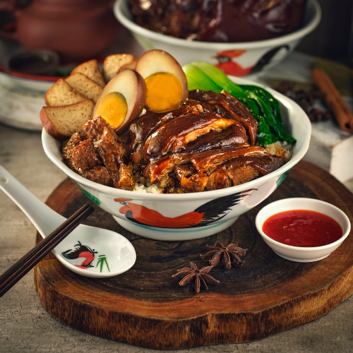 Braised Trotter Rice