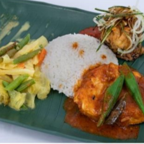 Assam Curry Fish Set