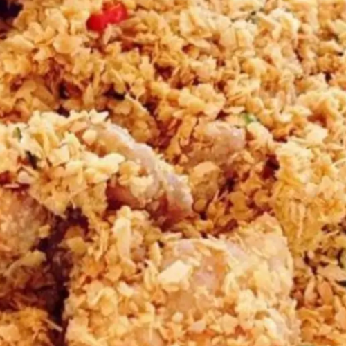 Cereal Dice Chicken Rice