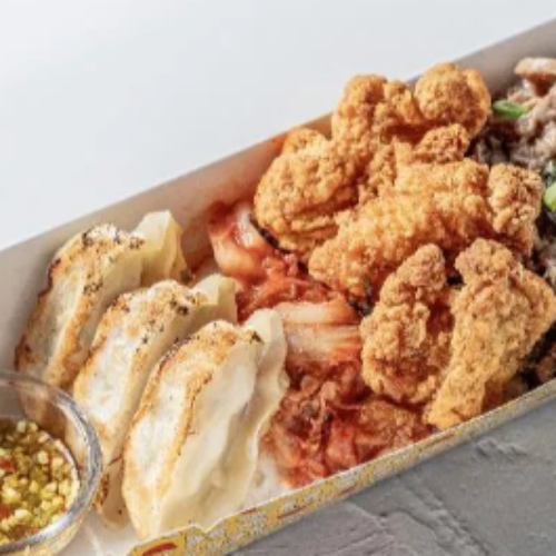 Yakiniku Beef and Karaage Combo X 3 Original Gyozas
