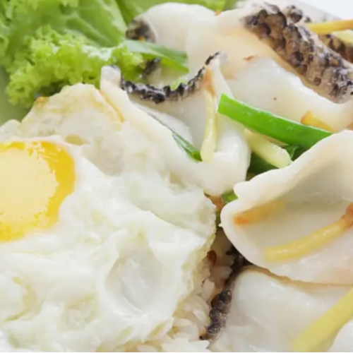 Ginger & Onion Sliced Fish Rice