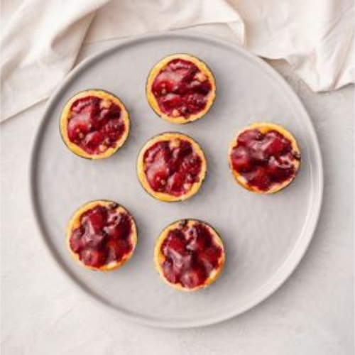 Mini Cinnamon Raspberry Baked Tart (10 pieces)