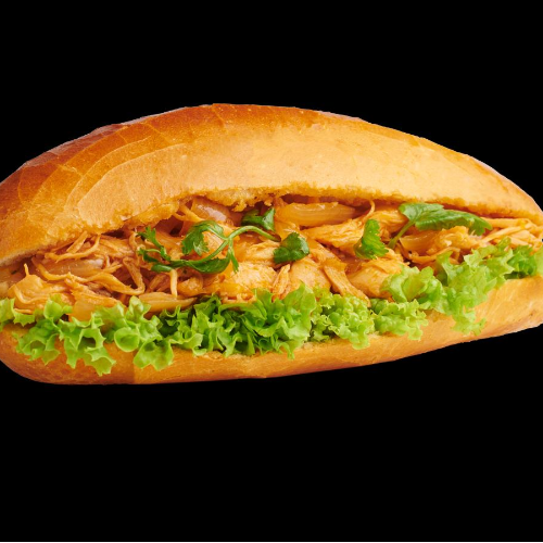 Stir-Fried Chicken Banh Mi