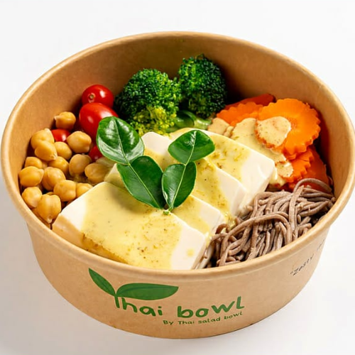 Vegan Green Curry Soba