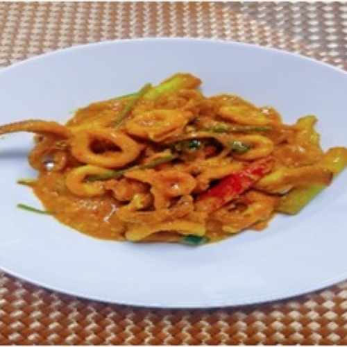Red Curry Squid