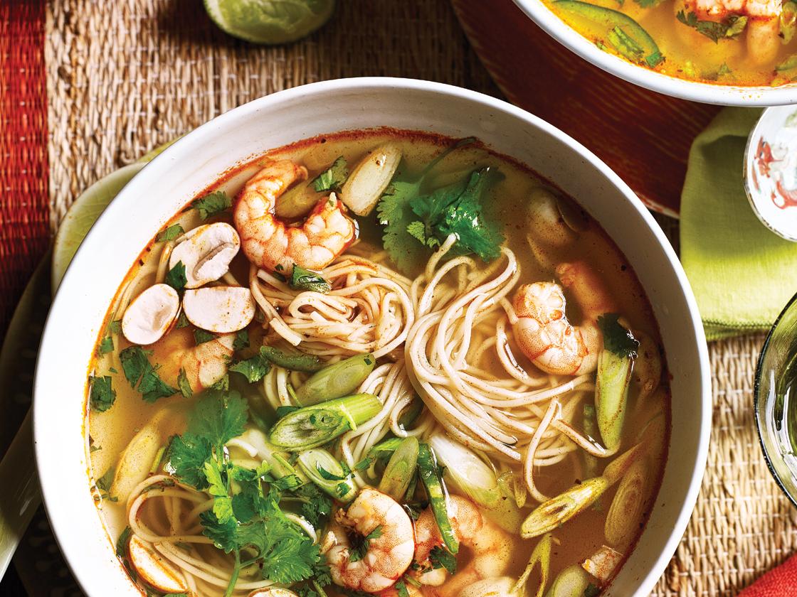 Tom Yum Prawn w/ Noodles [MILD]