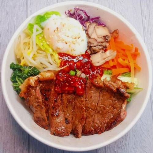 Beef Striploin Fusion Bibimbap