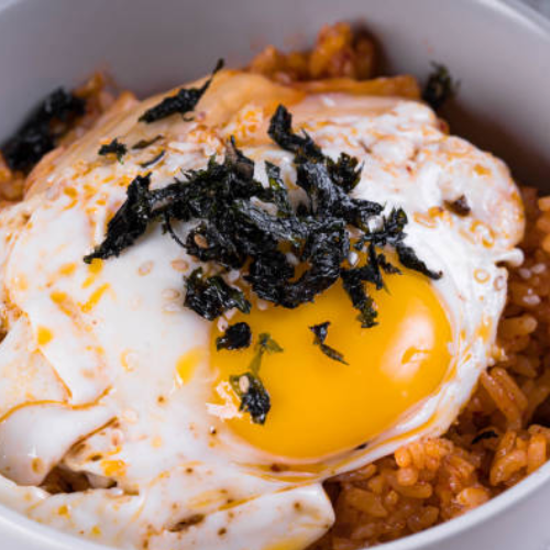 Salted Egg Yolk Minced Meat Rice