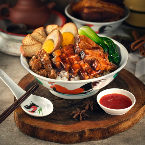 Braised Belly Rice 
