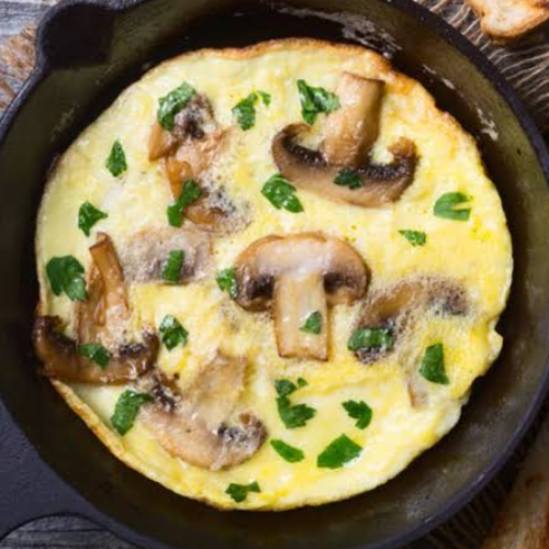 Mushroom & Omelette