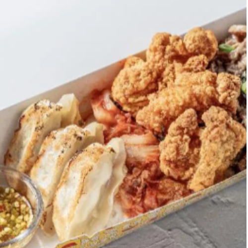 Yakiniku Beef and Karaage Combo X 3 Original Gyozas