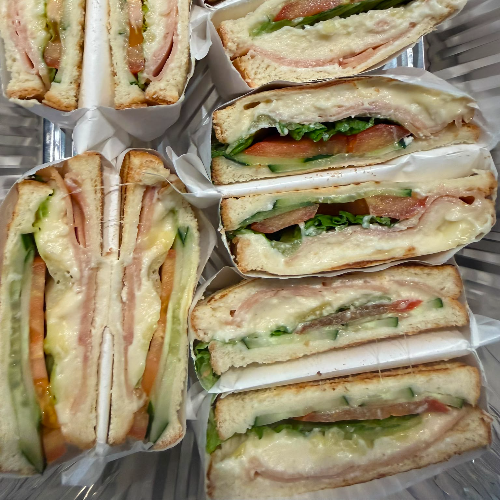 Ham N Cheese Toasties