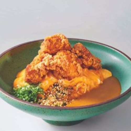Chicken Karaage Curry Don w Scrambled Egg