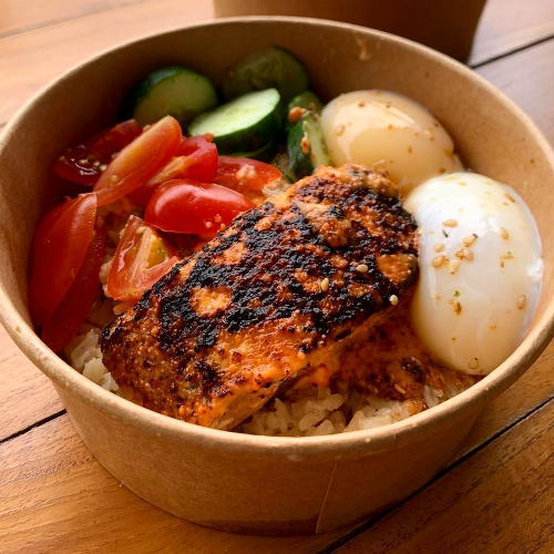 Mentaiko Salmon Bowl