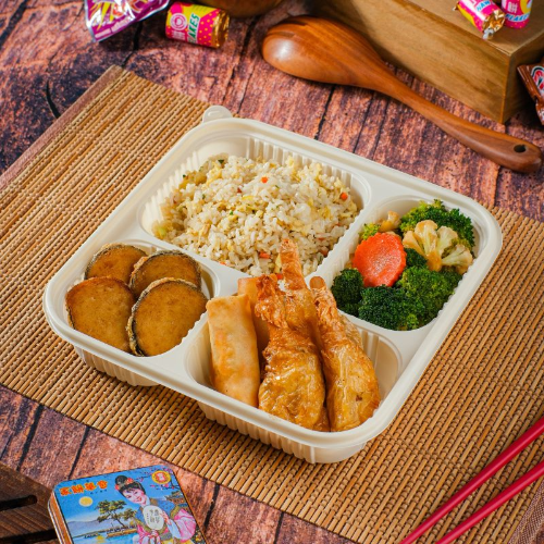 Enjoy Premium Vegetarian Bento 