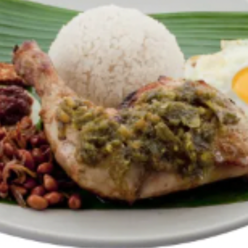 Nasi Lemak Ayam Cabe Ijo