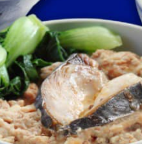 Salted Fish w Chicken Rice