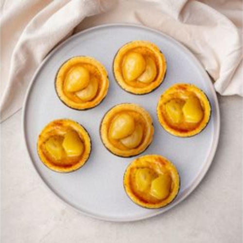 Mini French Pear Baked Tart (10 pieces)