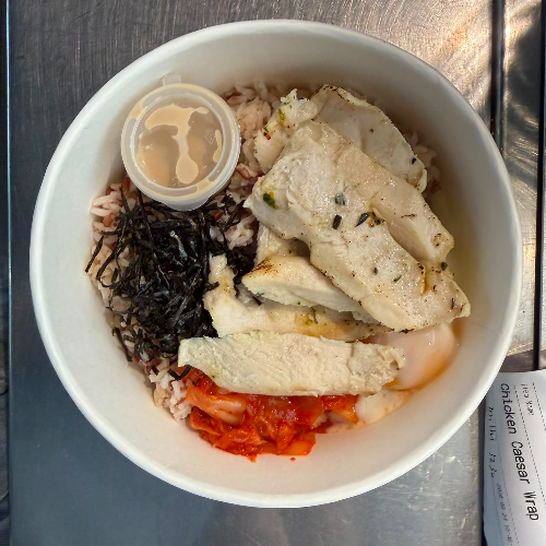 Kimchi Chicken Rice Bowl