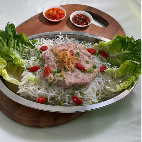 Steam Pork Mince with Bee Hoon 