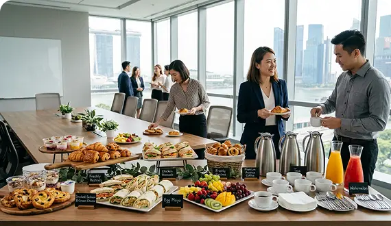 Corporate Buffet Catering | WhyQ