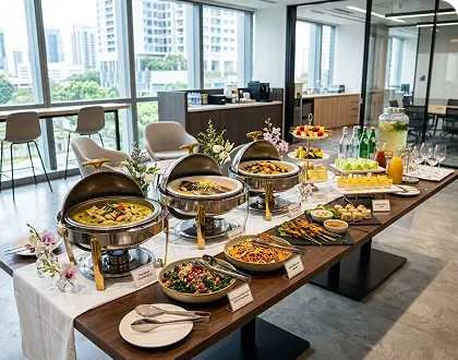 Corporate Buffet Catering | WhyQ