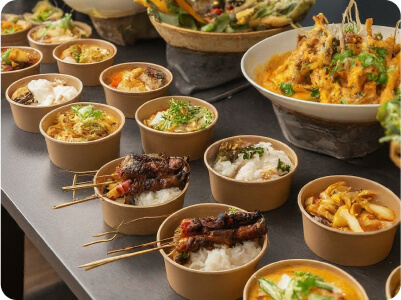 Mix and Match Food | Corporate Catering | WhyQ