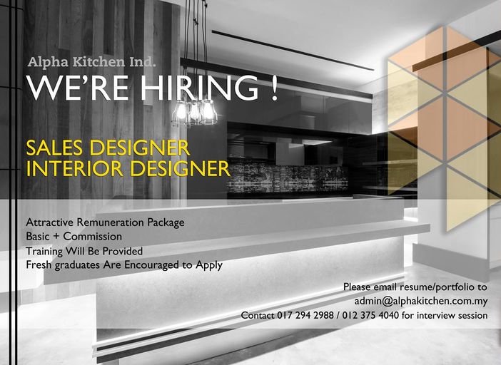 sales interior designer for alpha kitchen industries | wobb sales interior designer for alpha kitchen industries | wobb