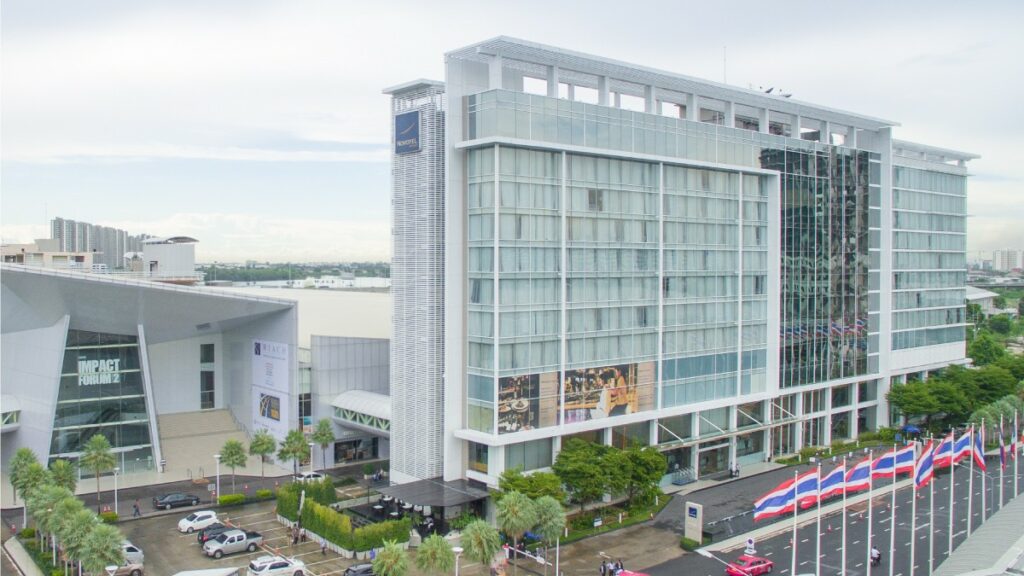 สถานที่จัดงานแต่งงาน ย่านนนทบุรี By Novotel Bangkok Impact