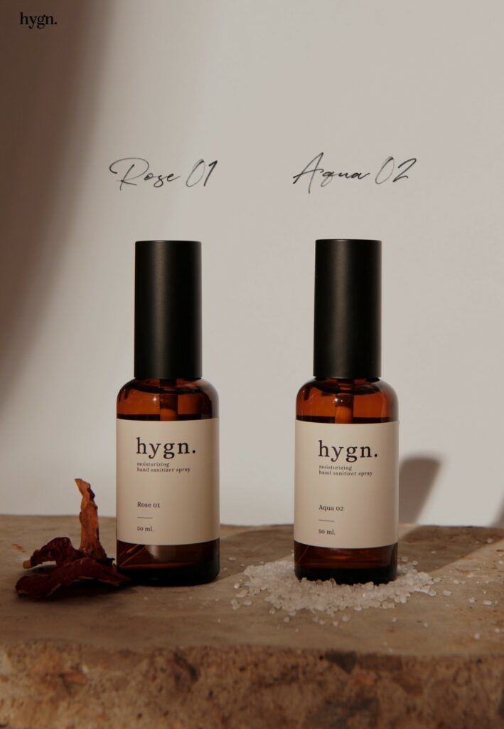 ของชำร่วย สเปรย์แอลกอฮอล์ ทำความสะอาดมือ สกัดจากธรรมชาติ By Hygn