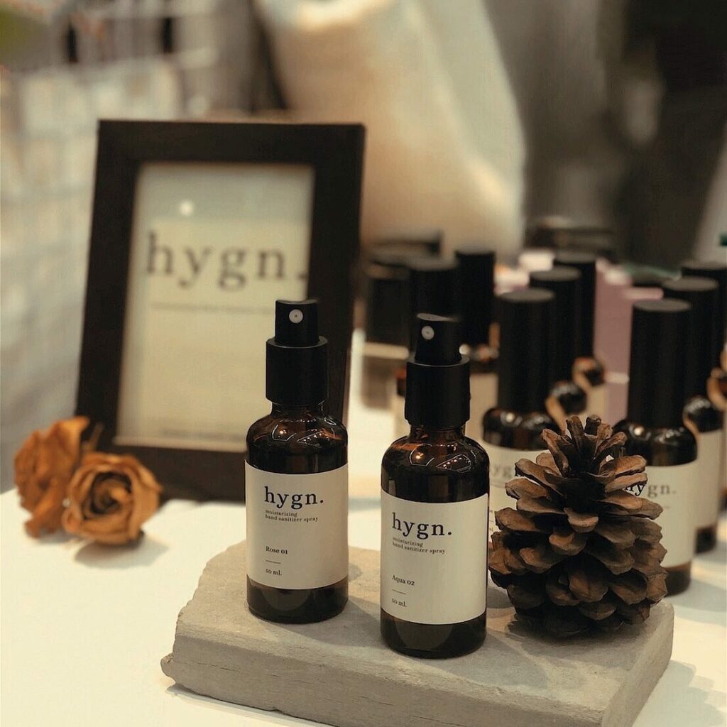 ของชำร่วย สเปรย์แอลกอฮอล์ ทำความสะอาดมือ สกัดจากธรรมชาติ By Hygn
