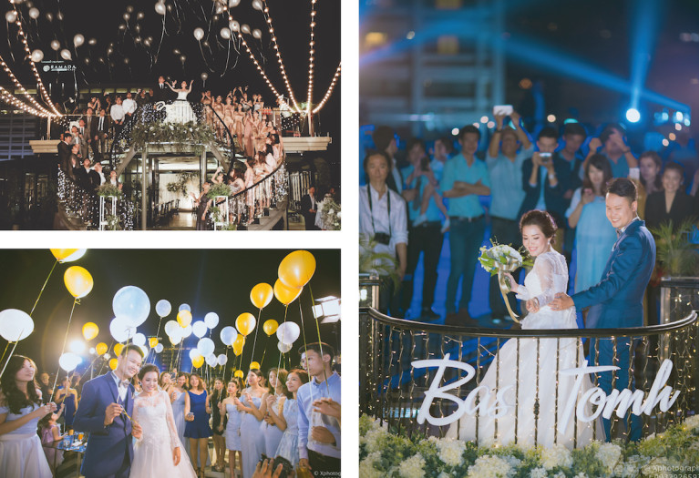 Rooftop Wedding จัดงานไม่มีค่าใช้จ่ายขั้นต่ำ @Hotel Once Bangkok
