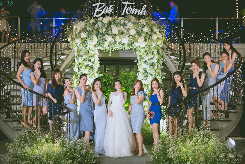 Rooftop Wedding จัดงานไม่มีค่าใช้จ่ายขั้นต่ำ @Hotel Once Bangkok