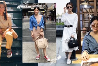มาดู! การใส่ ‘รองเท้าผ้าใบ’ ไปทำงาน ฉบับแฟชั่นนิสต้าสาวมั่น