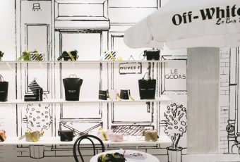 OFF WHITE x Le Bon Marche จากสตรีทแฟชั่นสู่ไฮแฟชั่น พร้อมเปิด Pop-Up Cafe กลางกรุงปารีส