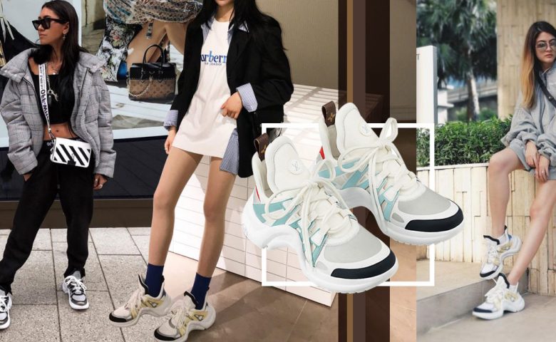 ไปขึ้นยานพร้อม Instagirls กับรองเท้าสุดล้ำ LV ARCHLIGHT SNEAKER !