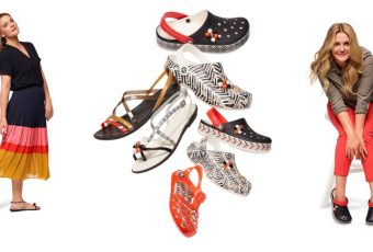 Crocs เปิดตัวคอลเลคชั่น Drew Barrymore ♥ Crocs Chevron