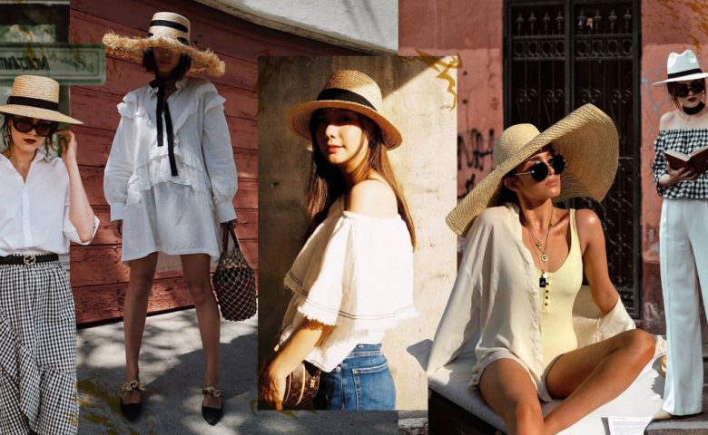 อัพเดตเทรนด์ไอเท็ม ‘Straw Hat’ กับ 4 ลุคเก๋ทำให้เราเอ็นจอยได้ทุกมู้ด