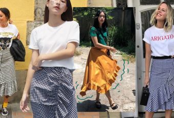แมตช์ กระโปรง Ruffle สุดหวานให้กลายเป็นสาวแซ่บ!